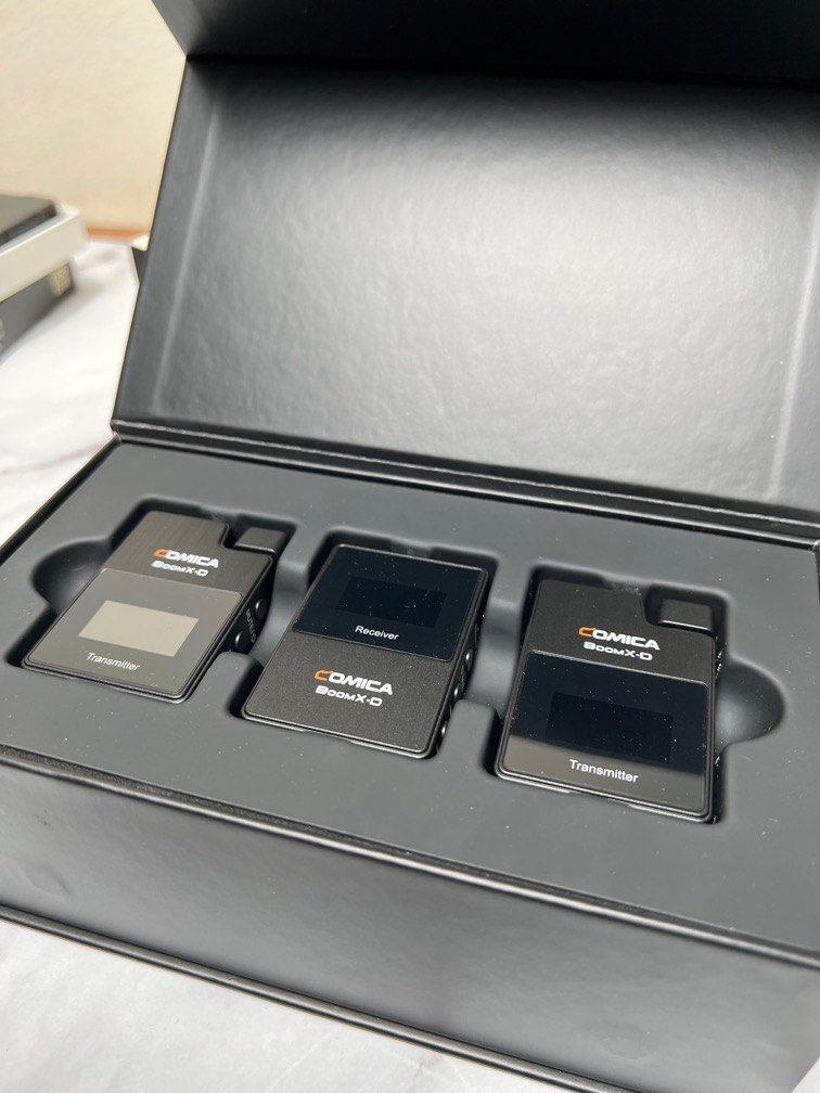 COMICA BOOM XD D2 2.4wireless microphone, Audio, Microphones on Carousell