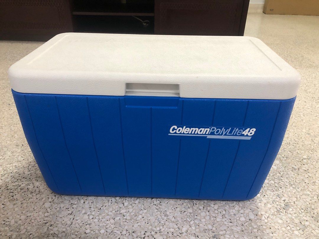 Cooler box/ Coleman cooler box, Furniture & Home Living, Outdoor
