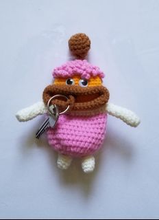 Crochet Monster Key Case