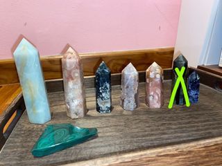 crystal towers and slab