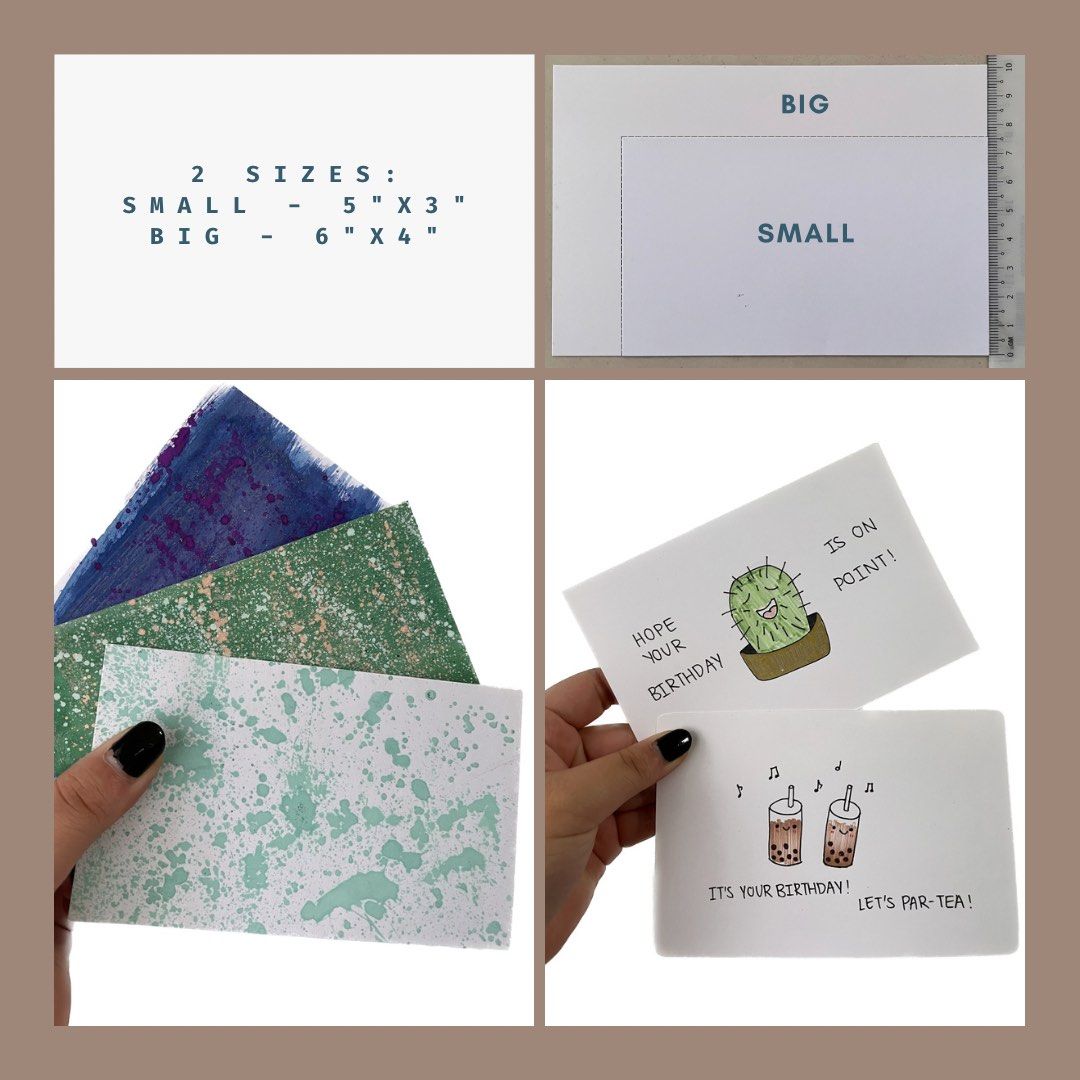 [PRE-ORDER] Customised Hand-written Cards, Hobbies & Toys, Stationery ...