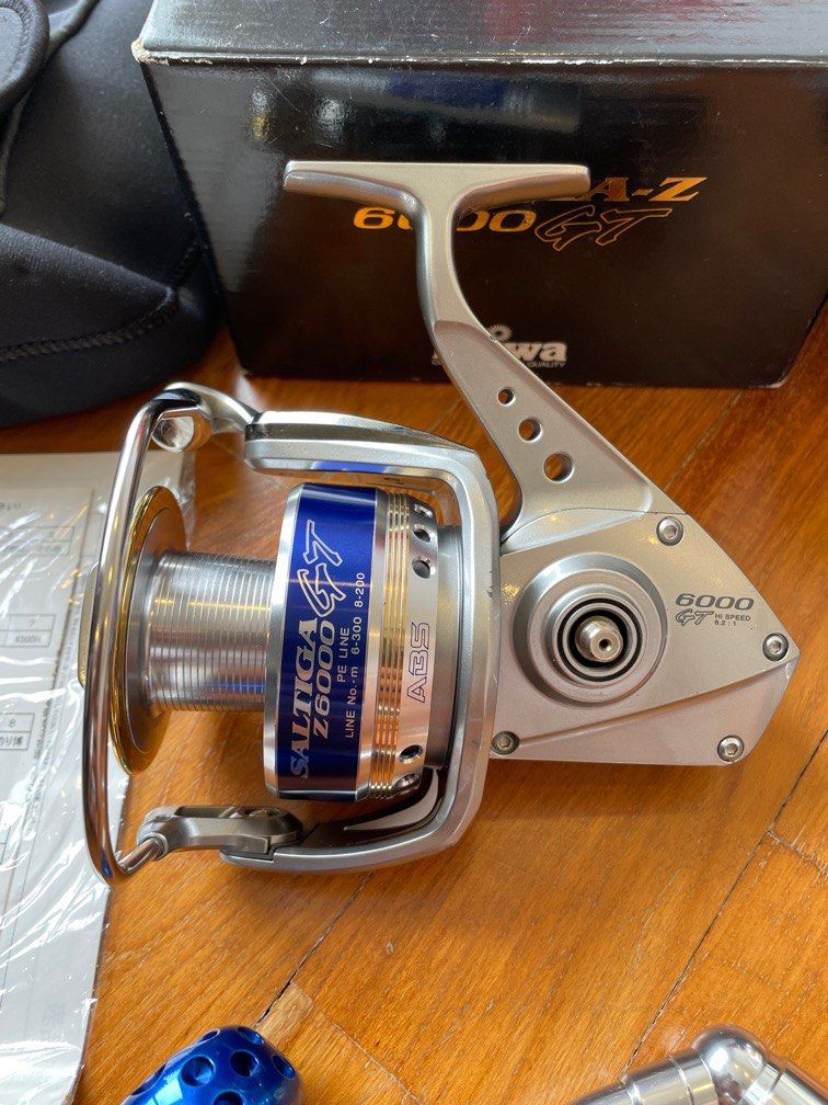 Daiwa Saltiga 6000 Gt Fishing Reel Sports Equipment Fishing On Carousell