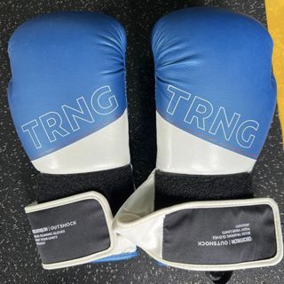Decathlon Outshock Blue Boxing Gloves (12 Oz)