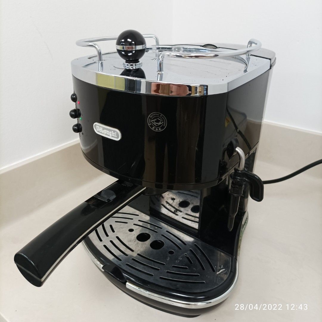 Delonghi Icona Vintage Espresso Coffee Machine, TV & Home Appliances