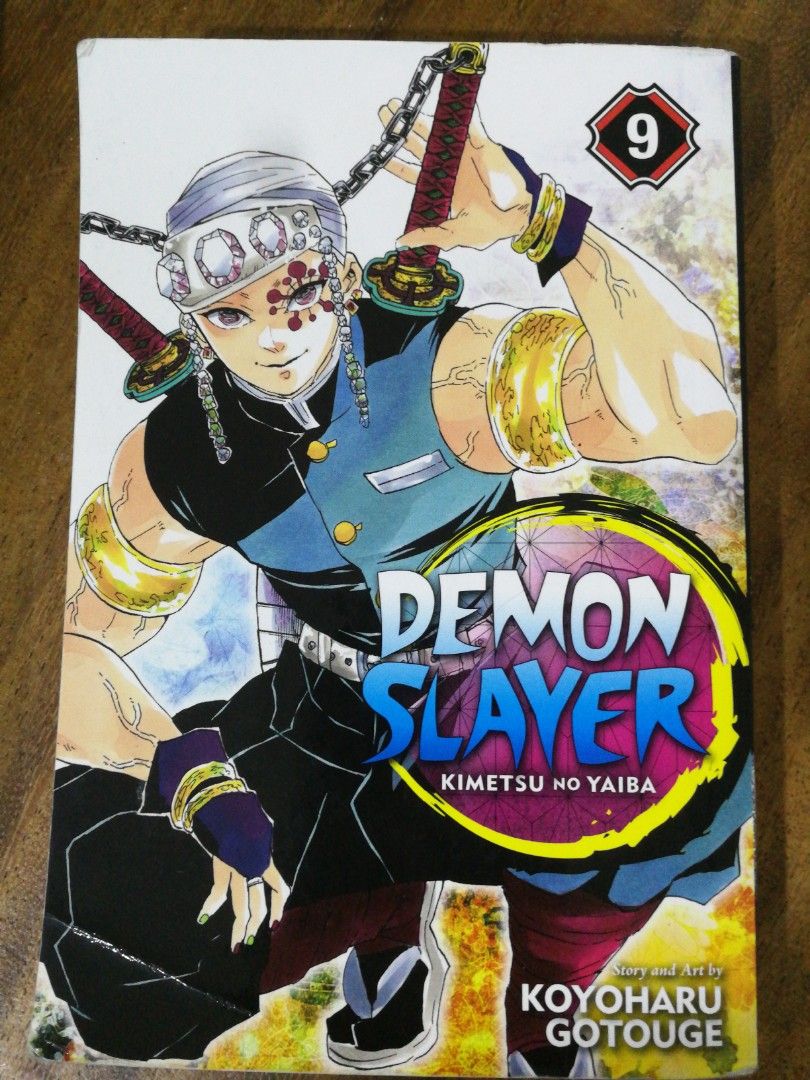 Demon slayer book 7,8,9 and 12, Hobbies & Toys, Books & Magazines