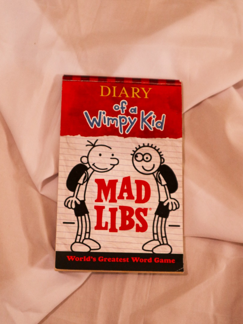 DIARY OF A WIMPY KID MAD LIBS, Hobbies & Toys, Books & Magazines