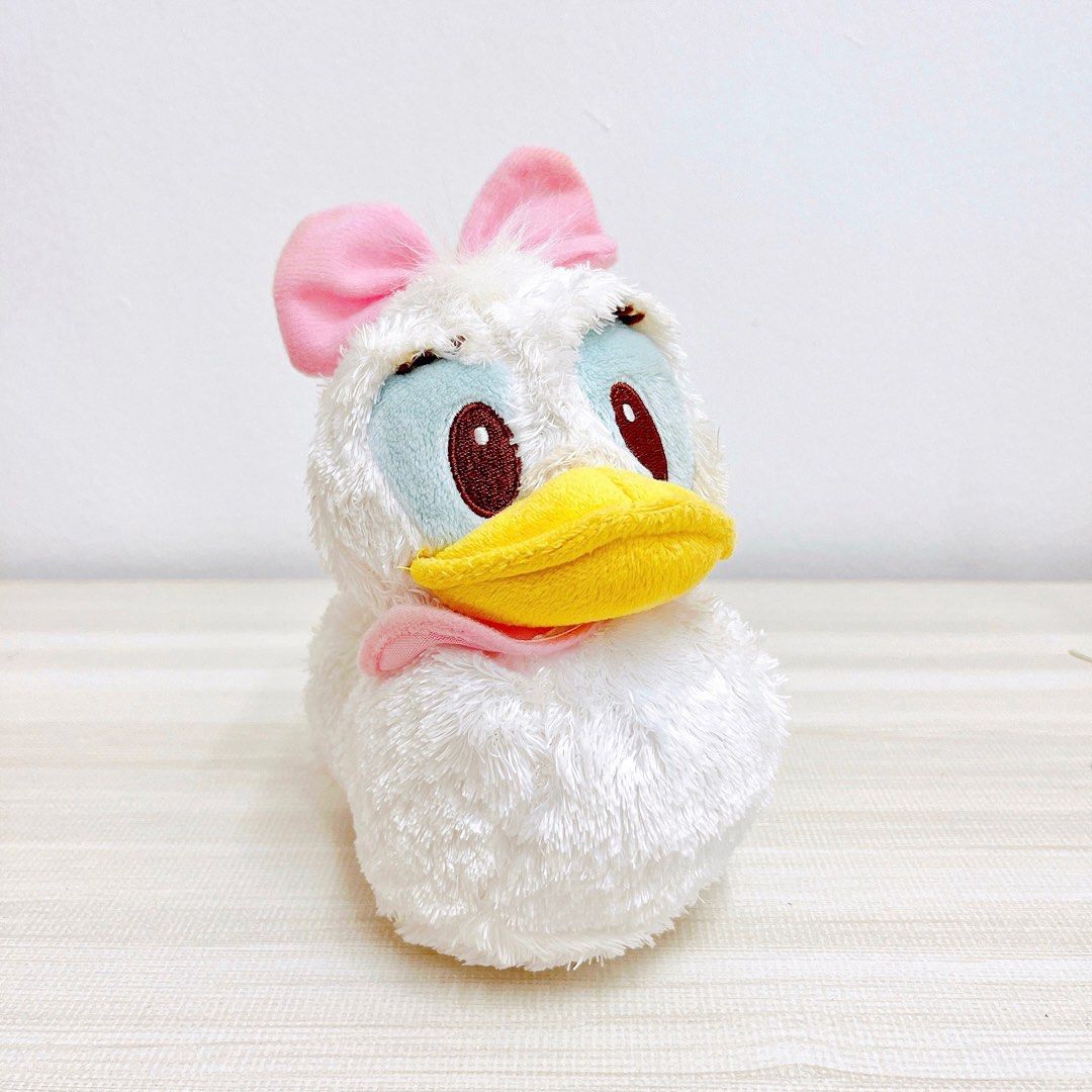 Disney Daisy Duck Fluffy Plush, Hobbies & Toys, Toys & Games on Carousell