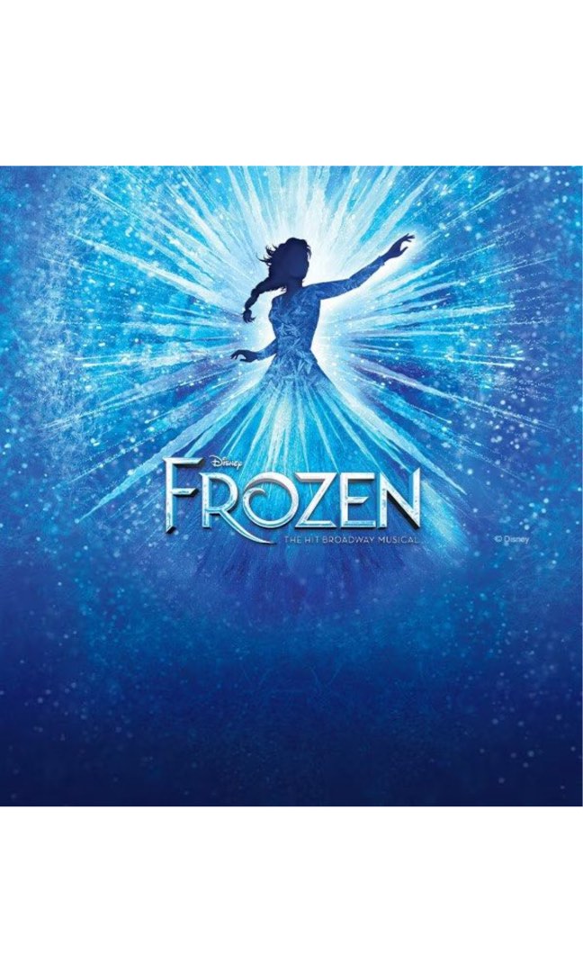 Disney Frozen Musical tickets (8 March, 8pm), Tickets & Vouchers, Event