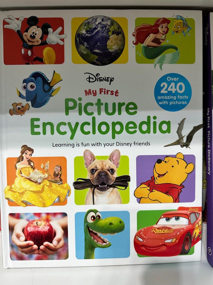 Disney My First Picture Dictionary Encyclopedia, 興趣及遊戲, 書本 文具, 小朋友書-  Carousell