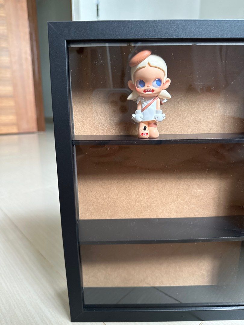 DIY POPMART DISPLAY CASE (ikea frame), Hobbies & Toys, Toys & Games on