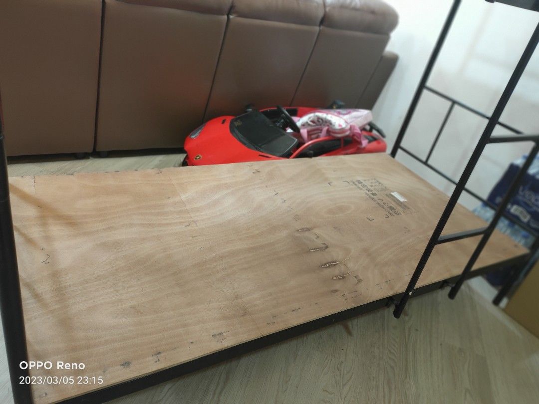 Double decker with Plywood support, Furniture & Home Living, Furniture