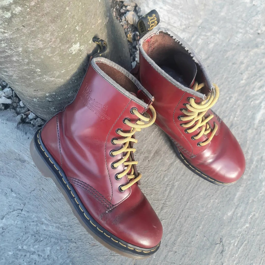 Dr Martens 1460 Red Cherry on Carousell