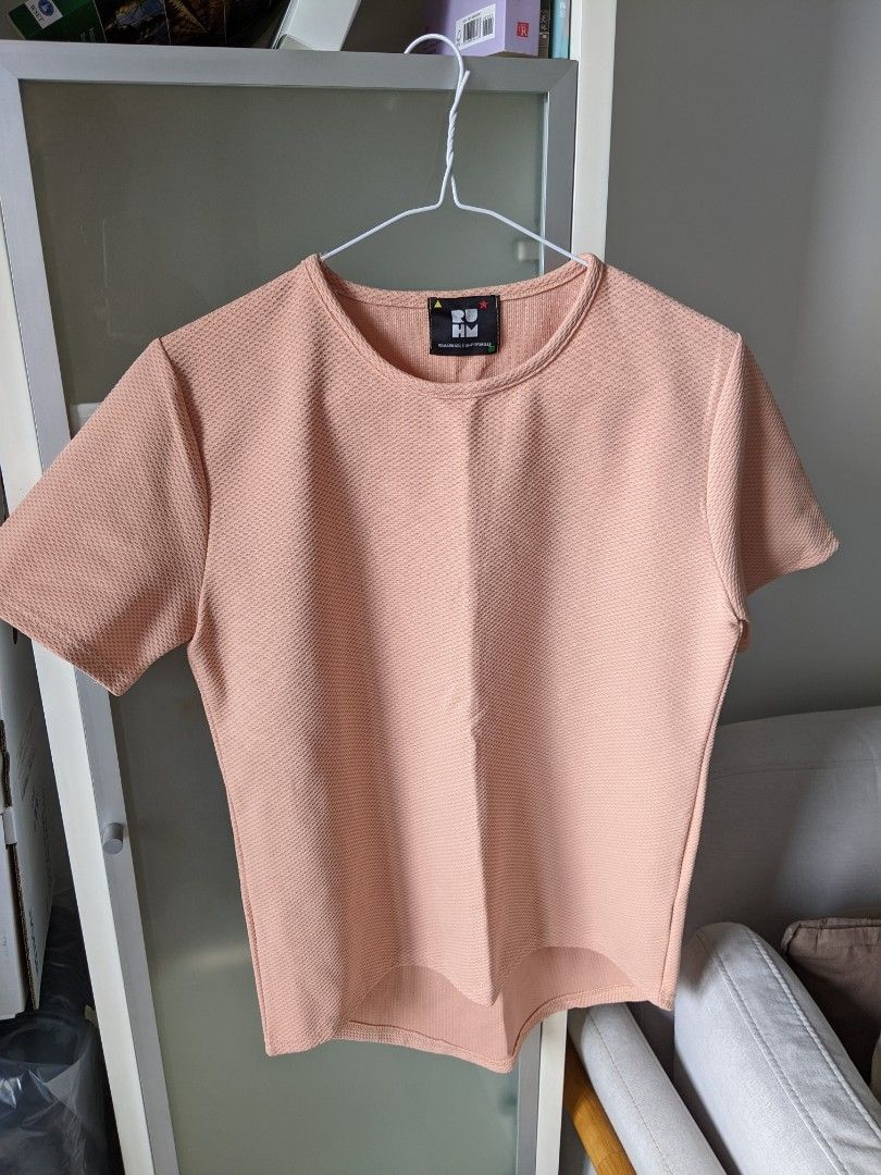 Dusty Pink Top, Women's Fashion, Tops, Blouses on Carousell