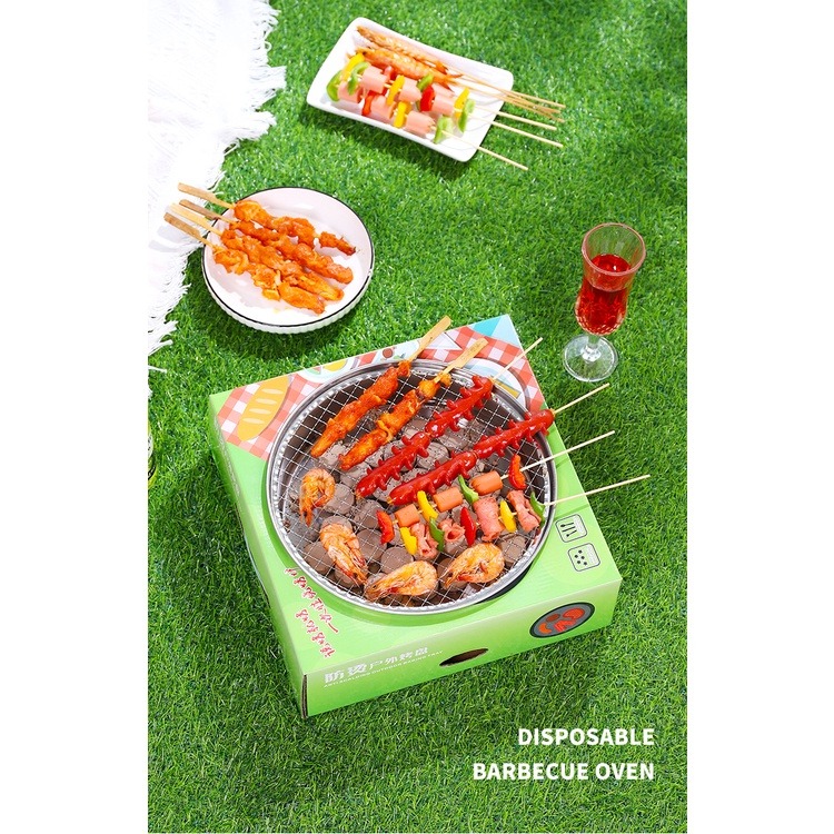 Eco Friendly Disposable BBQ Pit/ Quick Setup BBQ Pit/ Disposable BBQ