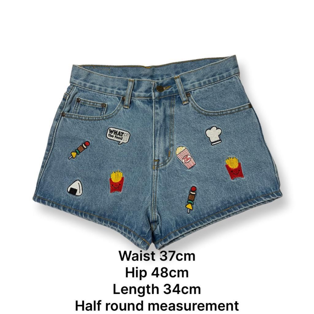 Jean shorts deals with patches