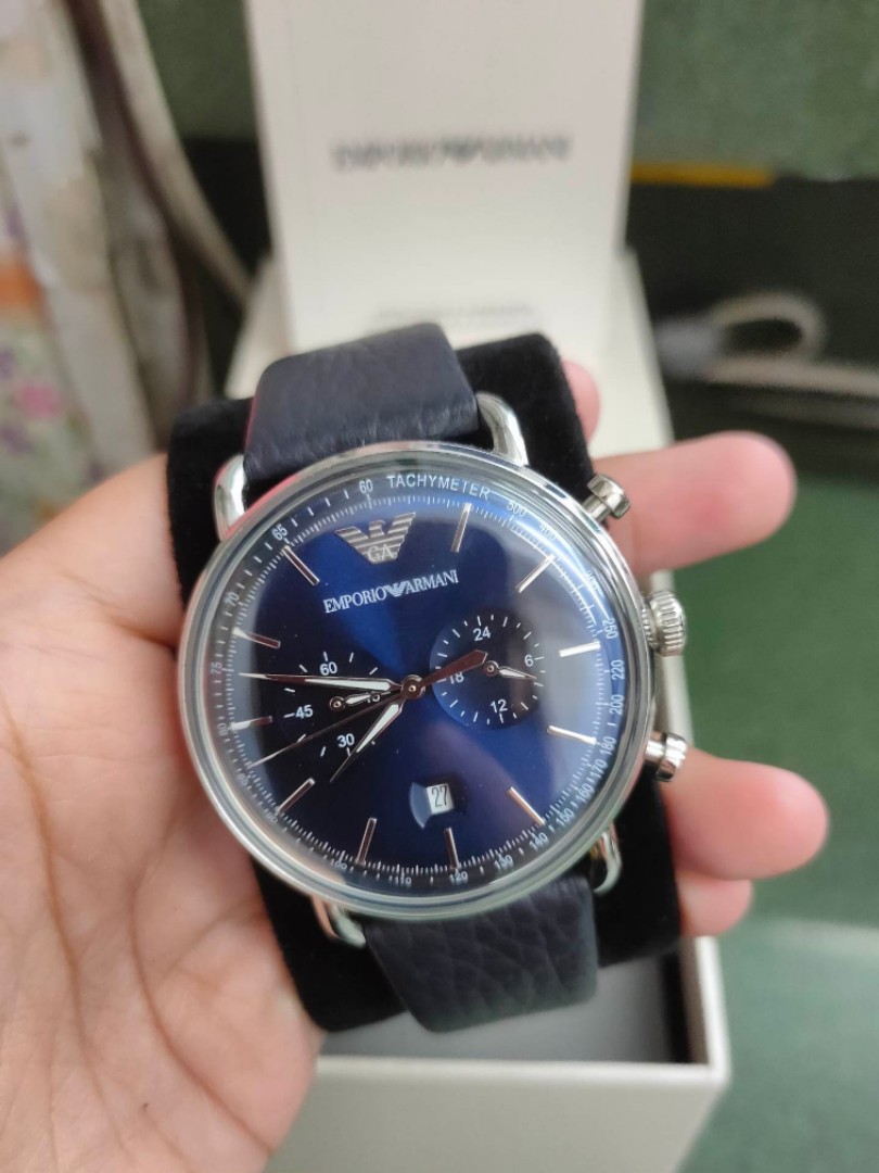 EMPORIO ARMANI WATCH FOR SALE!!!, Men's Fashion, Watches & Accessories,  Watches on Carousell