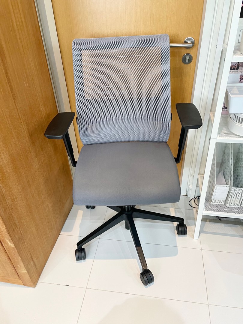 Ergonomic Office Chair x2, Furniture & Home Living, Furniture, Chairs