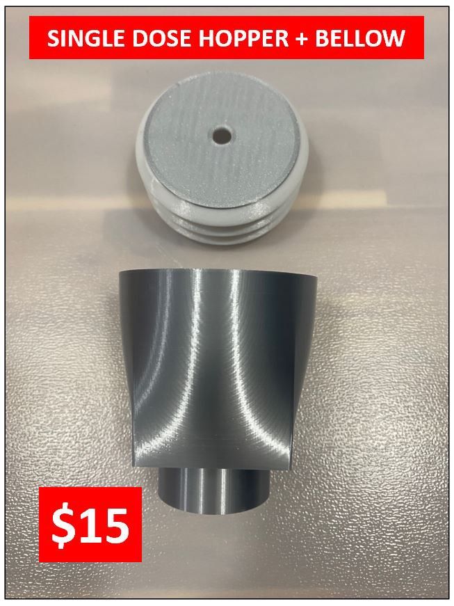 Eureka Specialita Grinder Tilted Base, Bellow + Trays. (Coffee Grinder