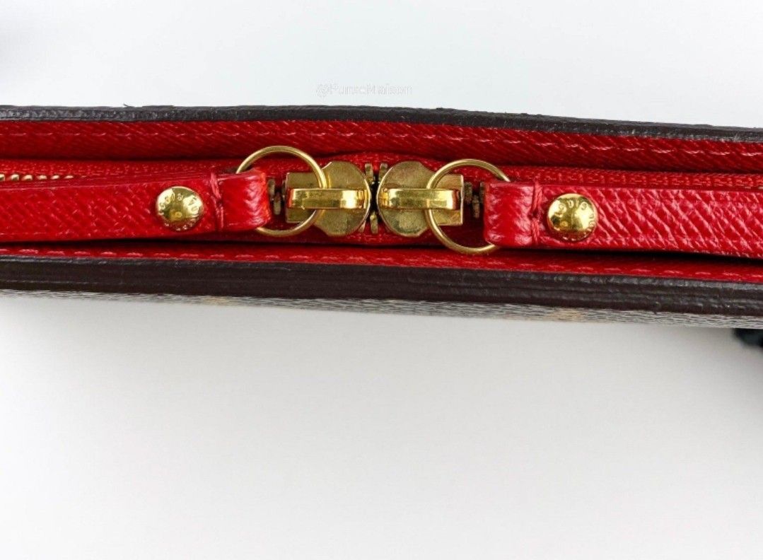 Louis Vuitton Insolite Wallet in Monogram Canvas and Red Interior (Date  Code: CA4058)