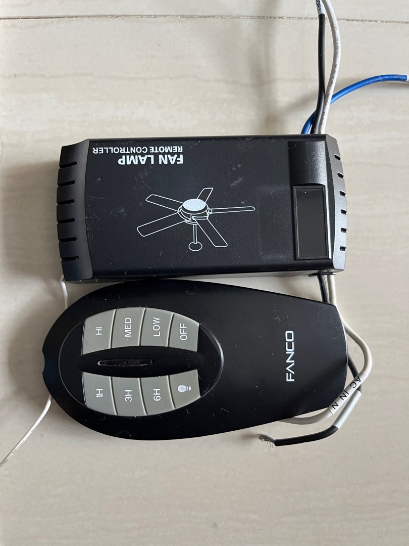 Fanco Fan Remote Controller, TV & Home Appliances, Electrical, Adaptors