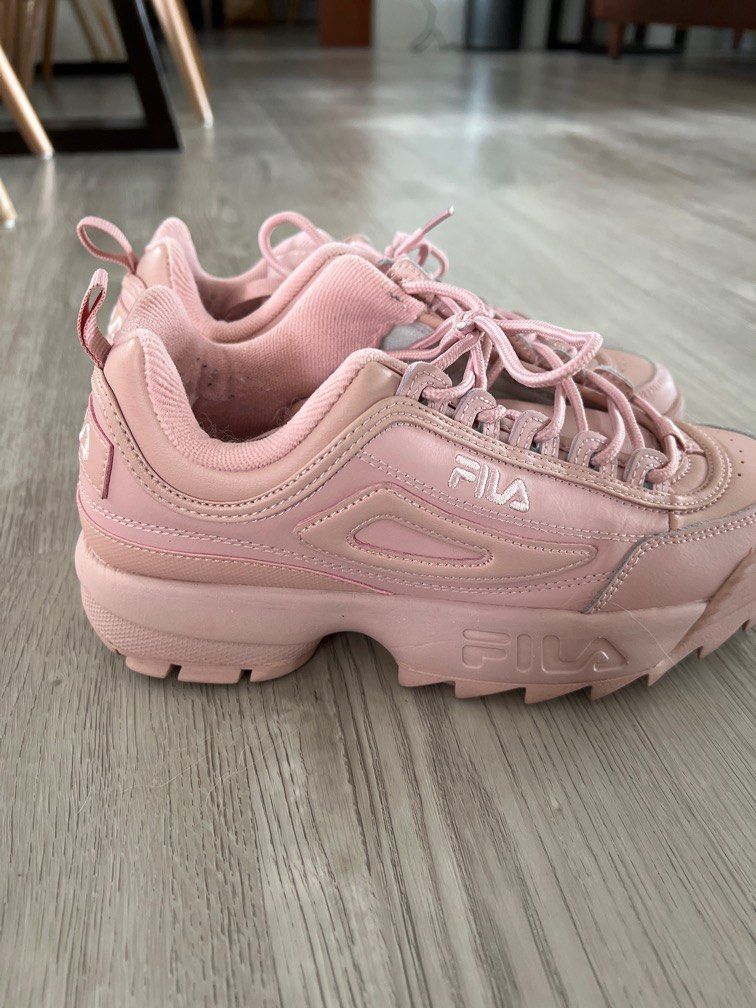 Fila trainers disruptor pink outlet