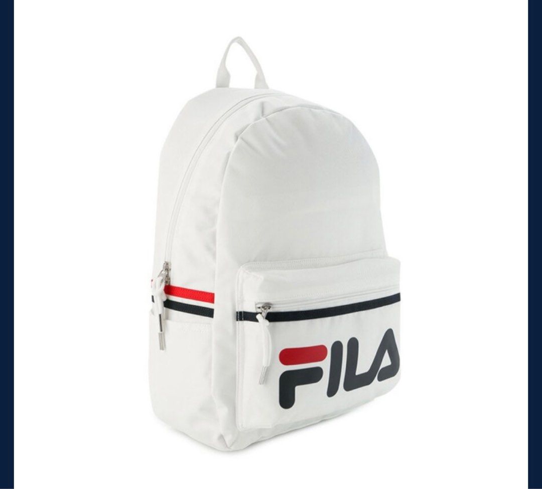 Fila White Backpack