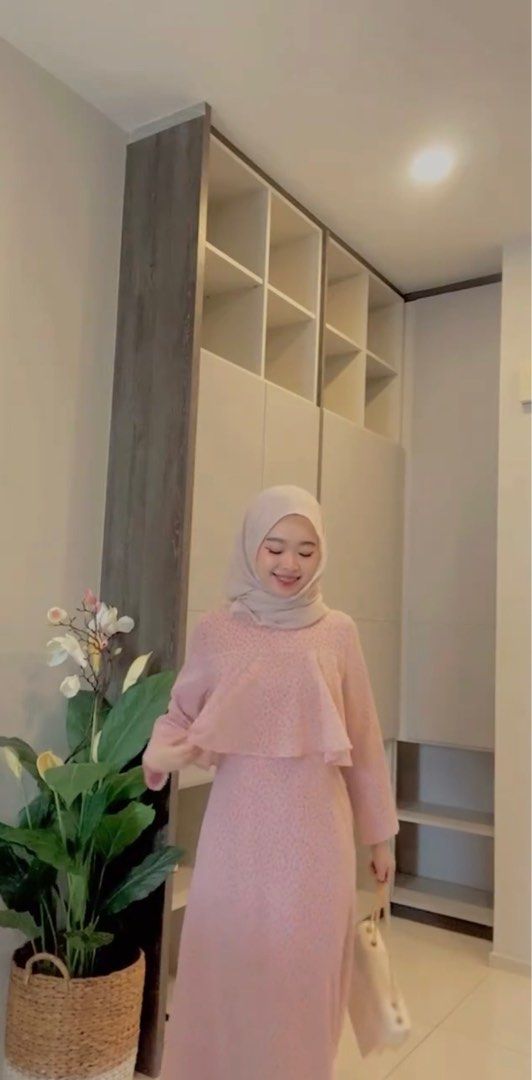 FLORAL LONG DRESS HI TEA DINNER Women s Fashion Muslimah Fashion