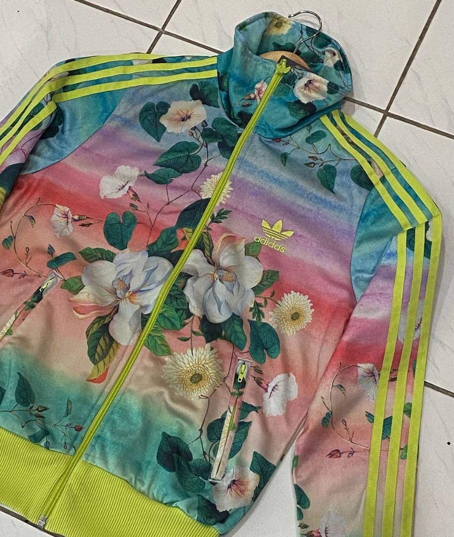For Women Original ADIDAS Floral Sweater Size XS S