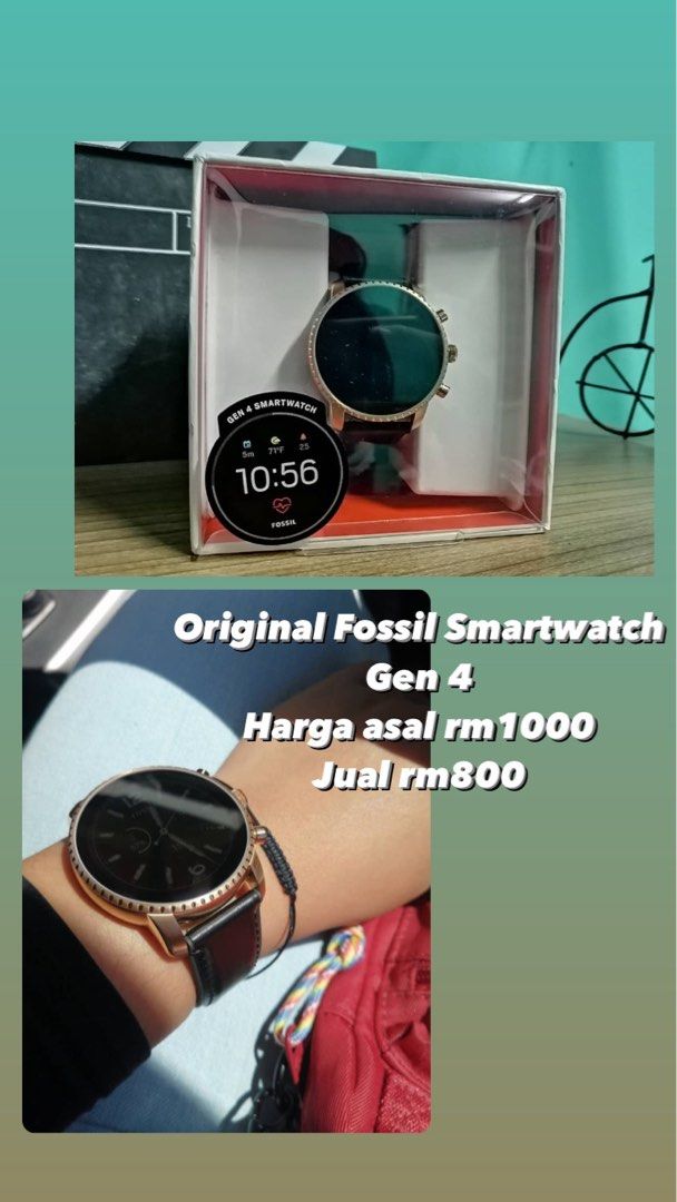 Fossil shop smartwatch harga