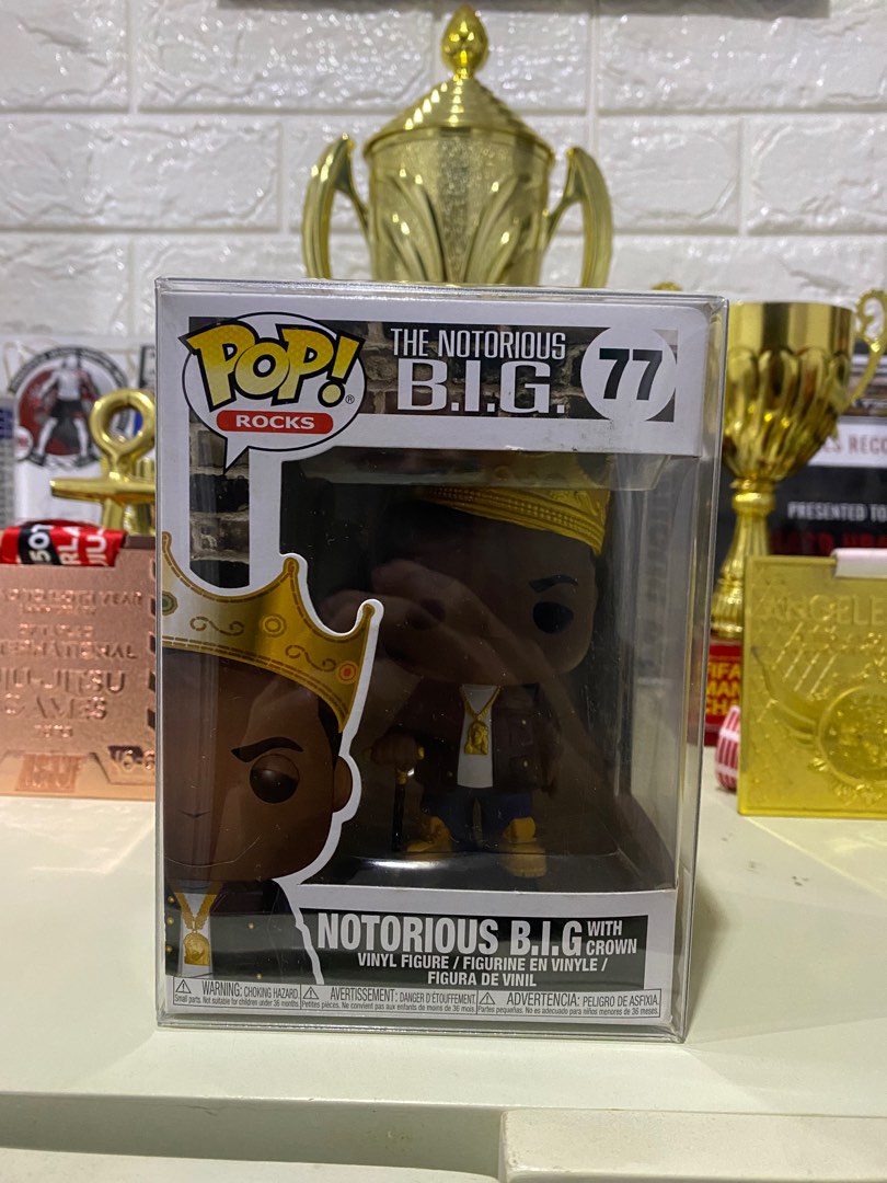 Funko pop Notorious BIG, Hobbies & Toys, Toys & Games on Carousell