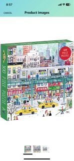 Galison Michael Storrings 500 pcs New York Subway Puzzle