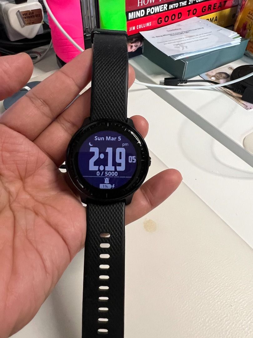 Power clearance vivoactive 3