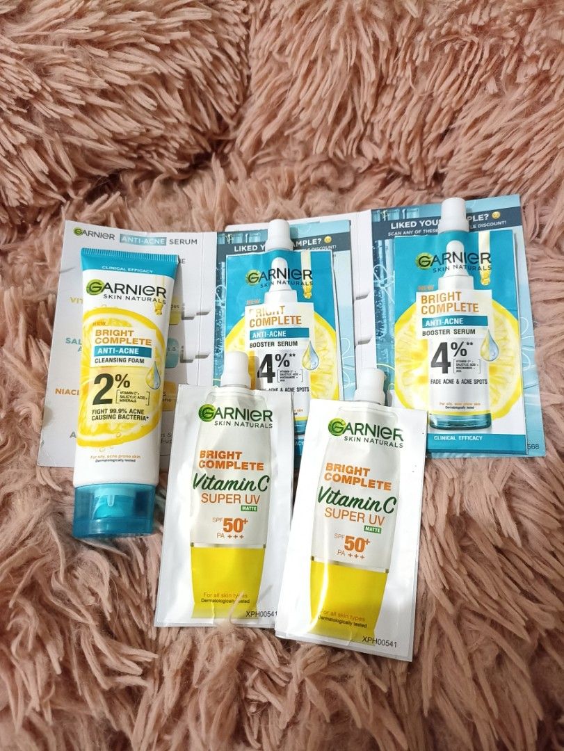 Garnier Products, Beauty & Personal Care, Face, Face Care on Carousell