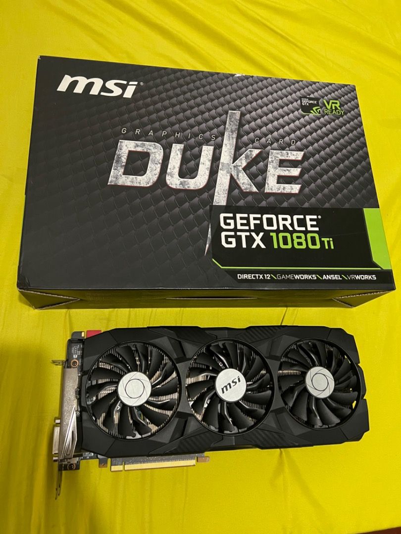 Msi gtx 1080 on sale ti duke 11g oc
