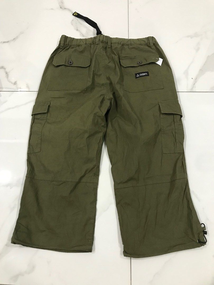Gerry 3 quater 6 pocket cargo pants kain macam uniqlo Men s Fashion Bottoms Shorts on Carousell