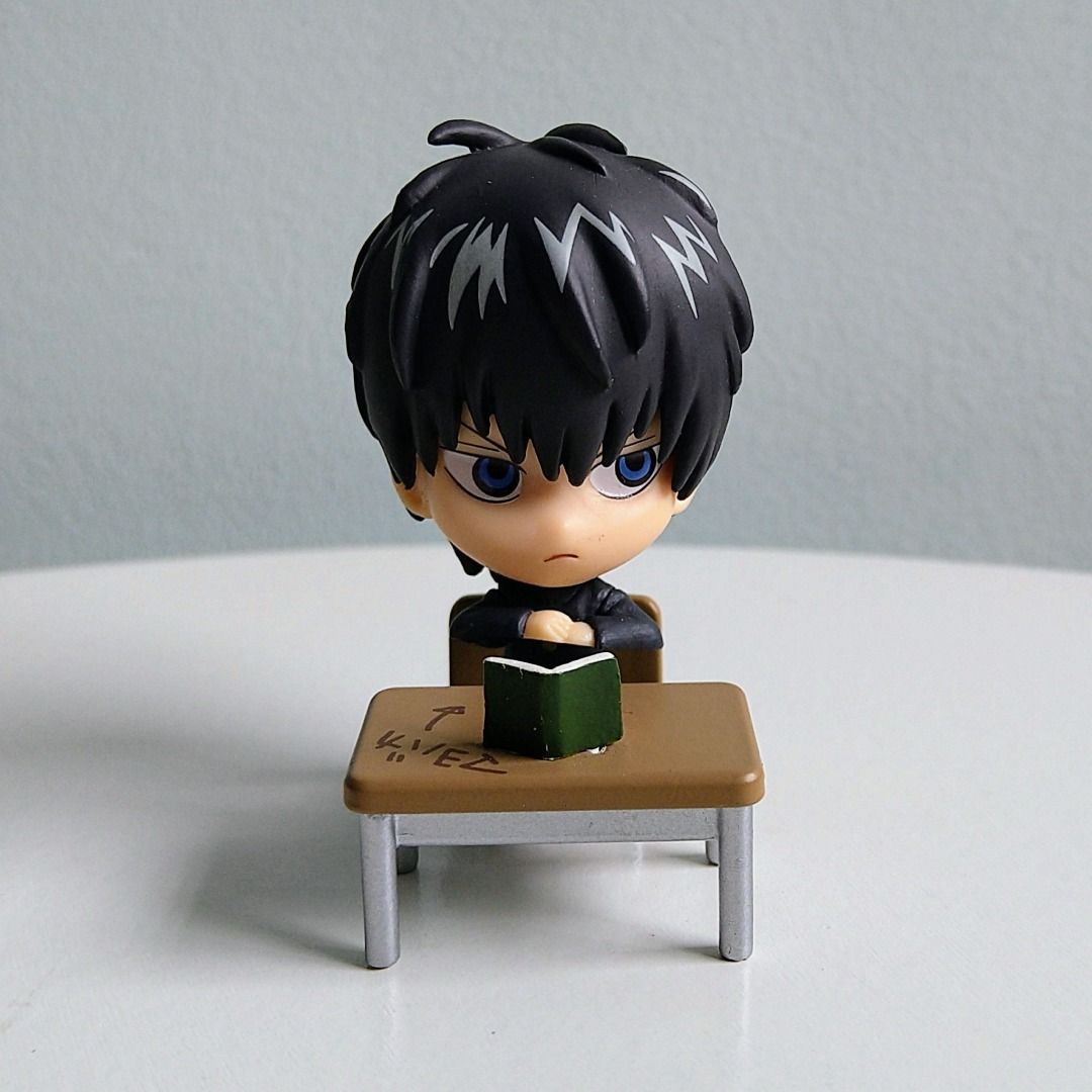 Gintama Megahouse Ginpachi-Sensei no Kyoushitsu ~SPRING~ Class 3-Z Petit Chara Land Trading Figure - Hijikata (Category: Designer & Blind Box Toys) located in Singapore. Submitted by bloodyberry (Listing ID 1218919026, Image 3). Description: This is a Gintama "Ginpachi-Sensei no Kyoushitsu ~SPRING~ Petit Chara Land " Trading Figure featuring Shinsengumi Vice-Captain Hijikata in the Ginpachi Sensei Class 3Z student version. Class 3-Z Hijikata stud