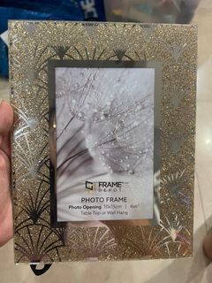 Glitter photo frame