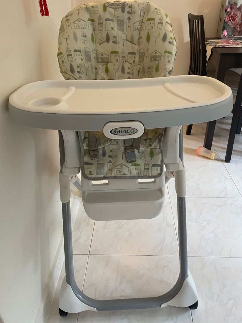 Graco high cheap chair and booster