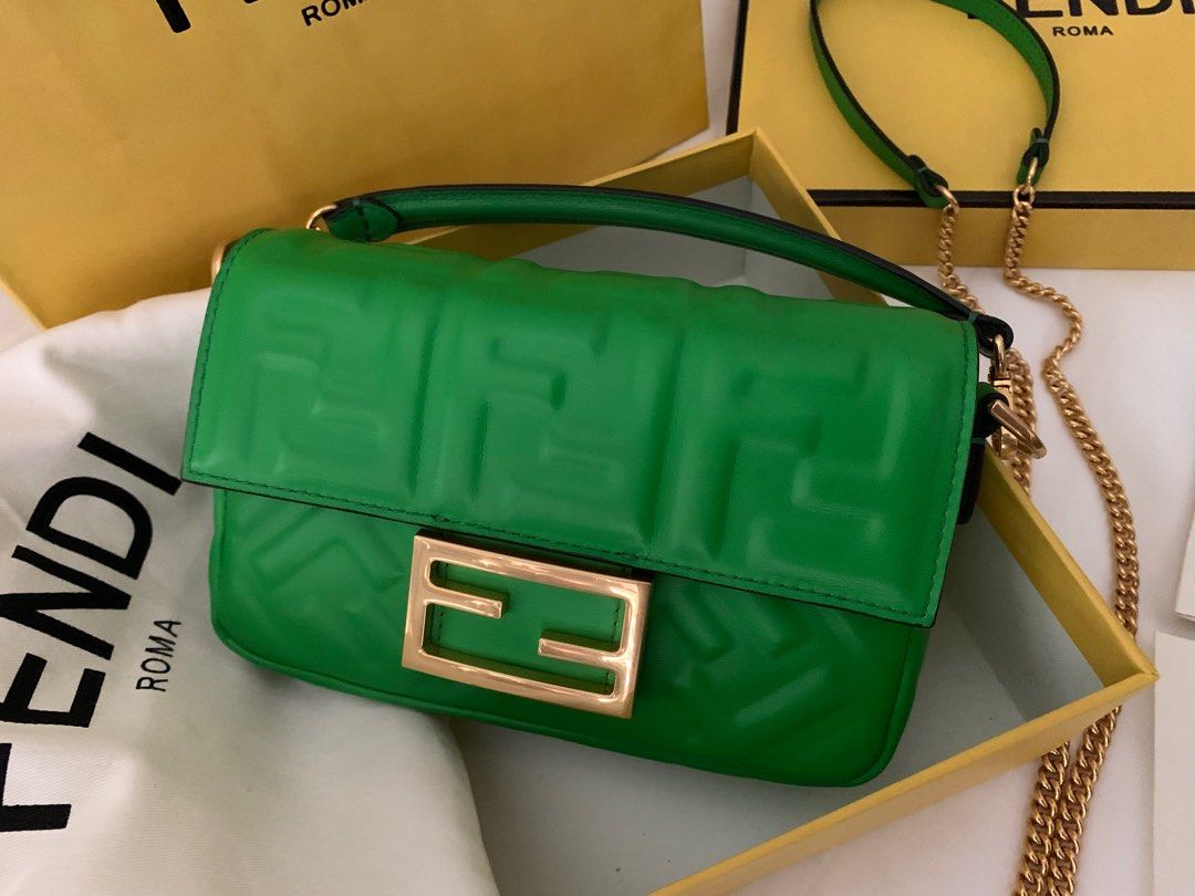 Fendi bag store green