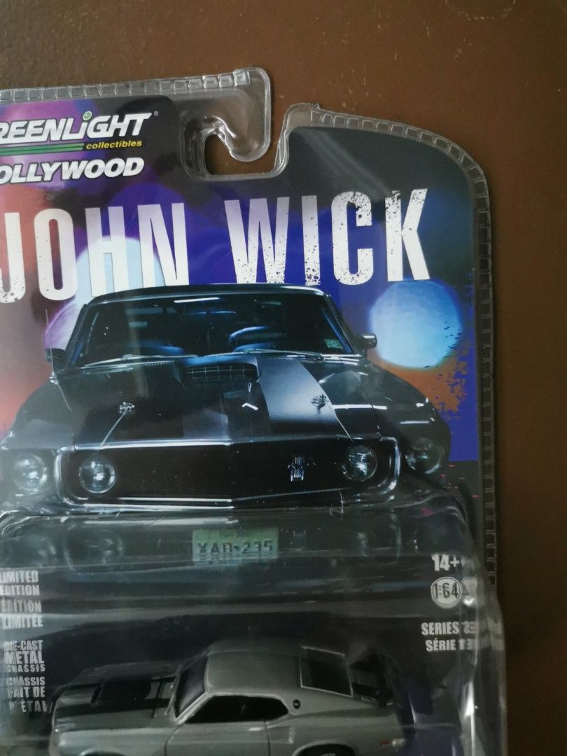 Greenlight John Wick 1969 Ford Mustang Boss 429 Chase Green Machine  Wtt/Wts, Hobbies & Toys, Toys & Games On Carousell