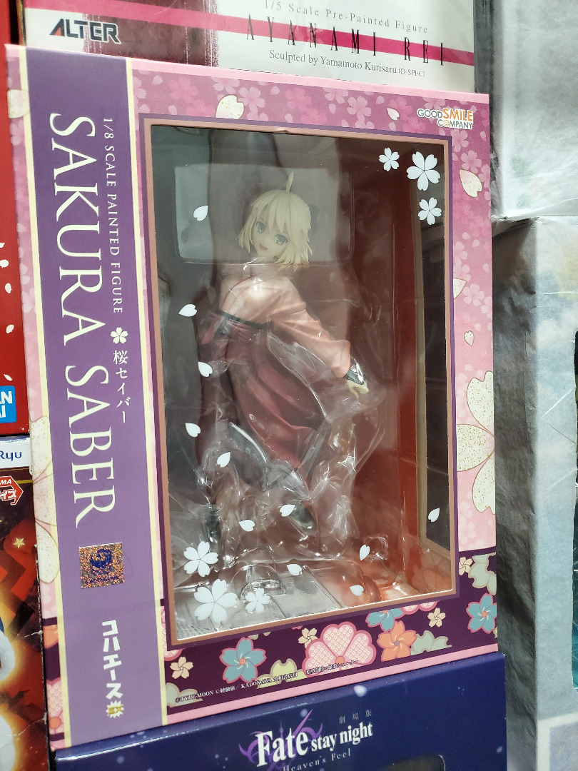 GSC FateGrand Order Sakura Saber 櫻 Saber (粉毛，沖田總司，FGO，琥珀ACE EX) 全新未開 新淨