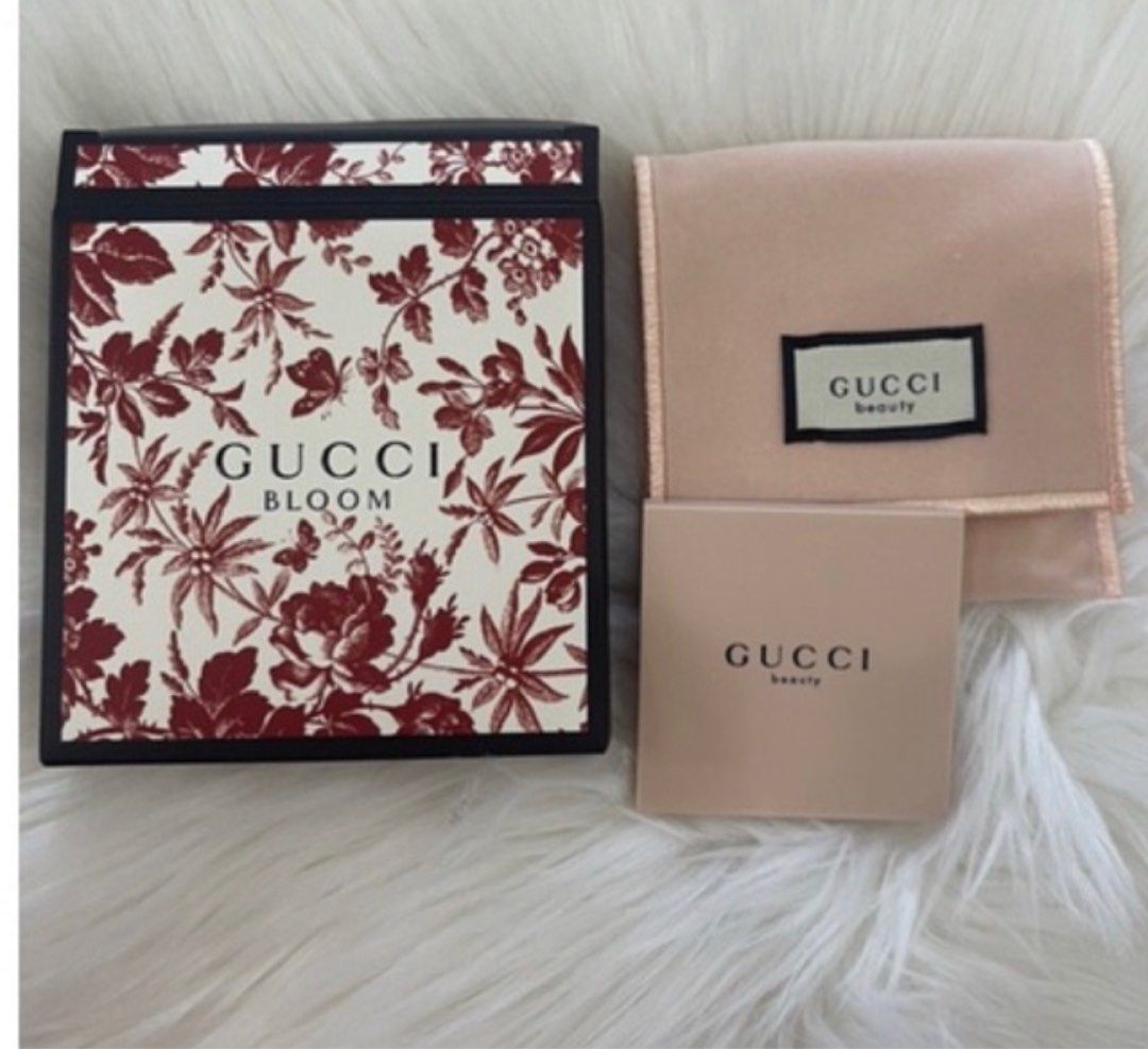 GUCCI BLOOM MIRROR BEAUTY WITH POUCH Beauty Personal Care Face Face Care on Carousell
