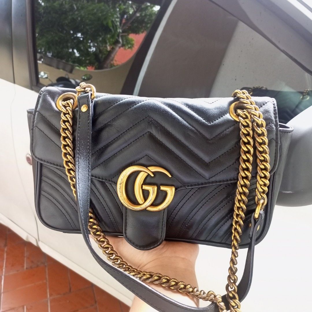 Harga tas hotsell gucci marmont asli