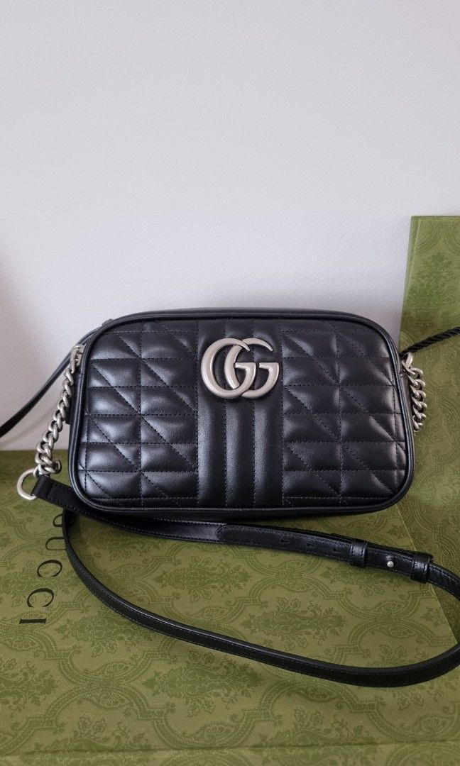 Gucci Marmont Camera Bag Luxury Bags Wallets on Carousell
