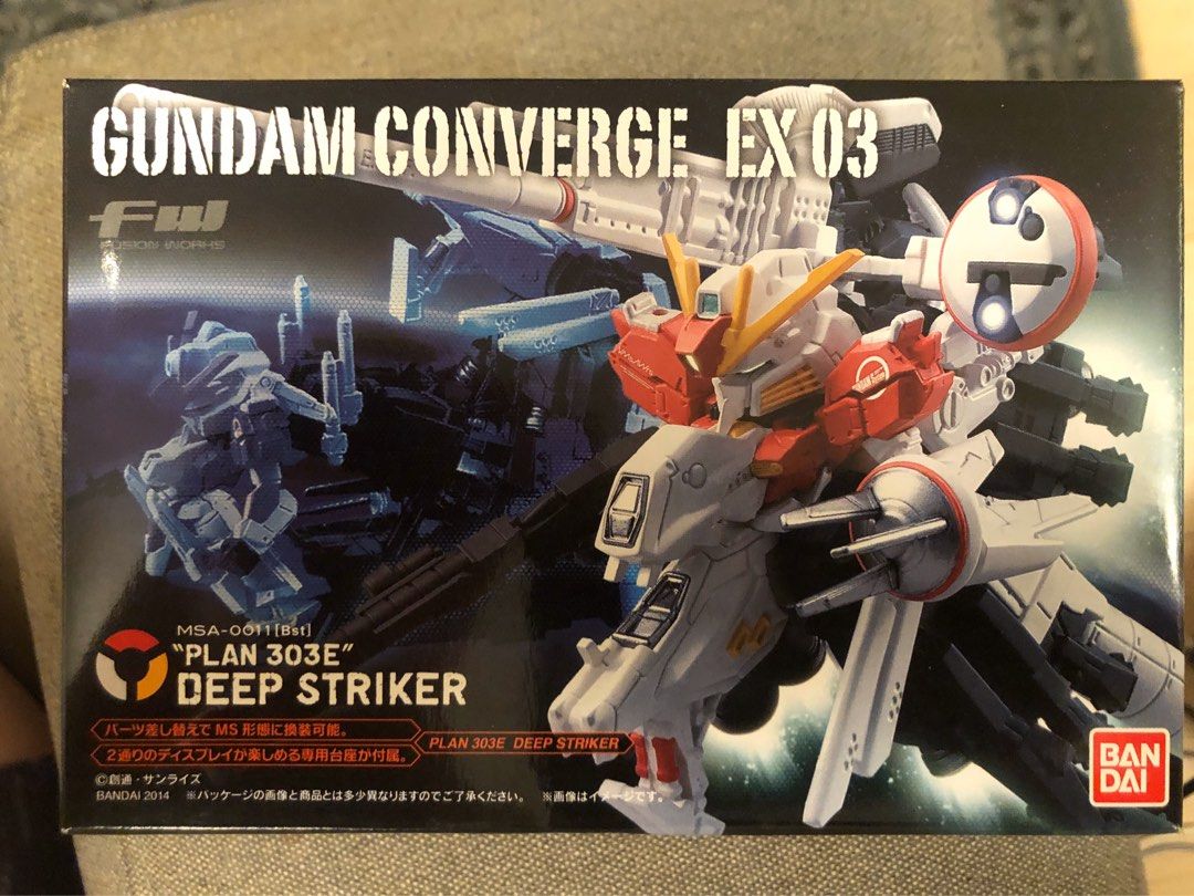 Gundam Converge EX03 DeepStriker EX-S Gundam, 興趣及遊戲, 玩具