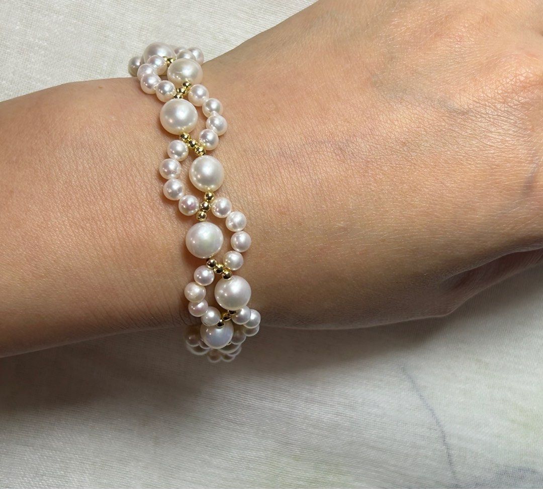 Freshwater cheap pearl bracelet
