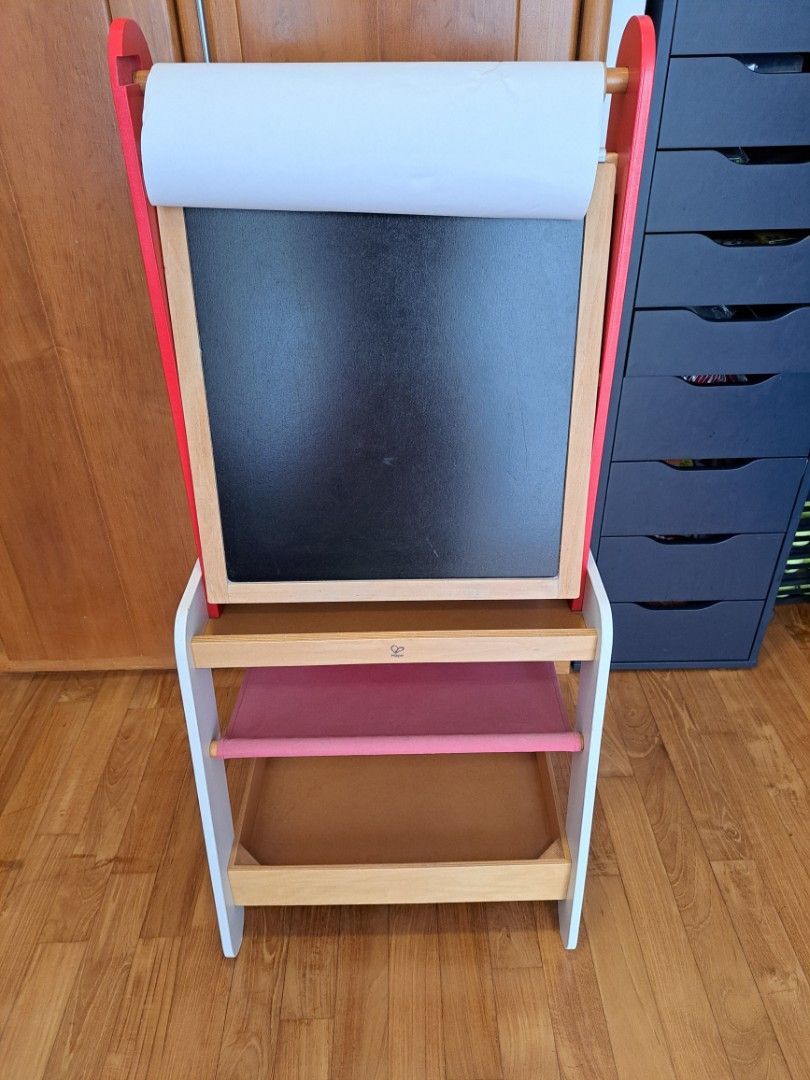 Hape (German made) Create and Display Adjustable Wooden ART Easel with
