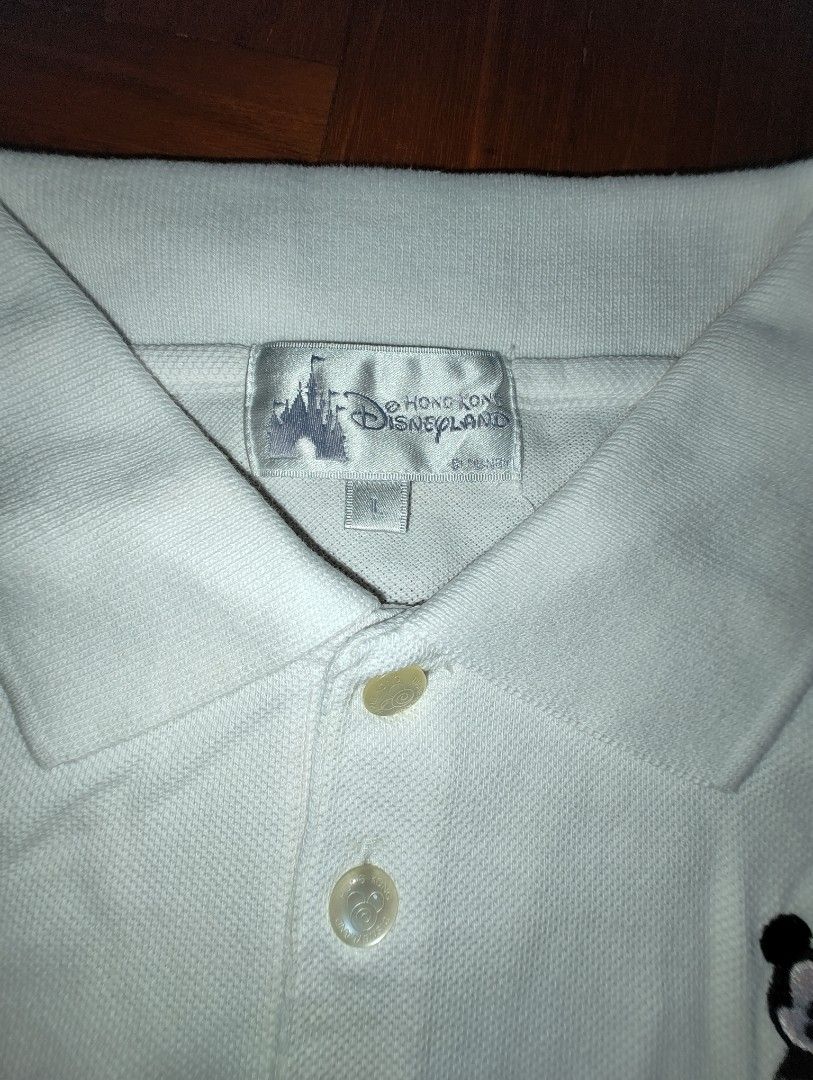 Hong Kong DISNEYLAND Mickey Mouse Polo Tshirt 6Y 7Y Uniqlo H