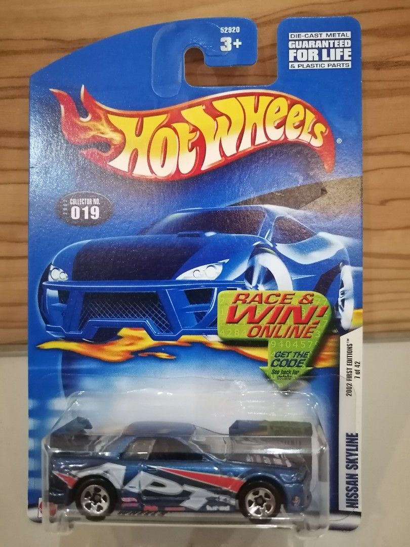 Hot Wheels 2002 First Editions Nissan Skyline GT-R (R32