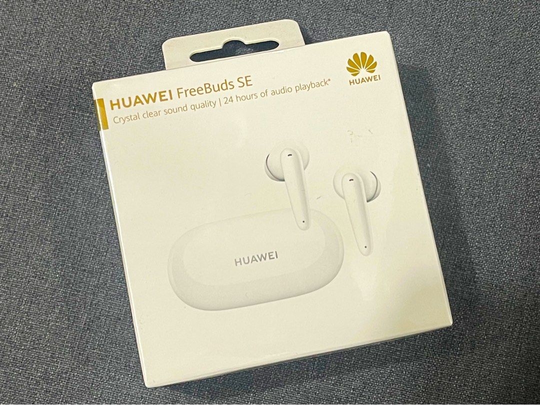 Huawei Freebuds SE (Category: Headphones & Headsets) located in Makati City. Submitted by bloggerrific (Listing ID 1218883657, Image 1). Description: Brand new and sealed Huawei Freebids SE. No COD pls. Shipping c/o buyer..